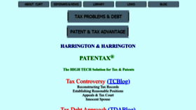 What Patentax.com website looked like in 2022 (1 year ago)