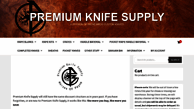 What Premiumknifesupply.com website looked like in 2022 (1 year ago)