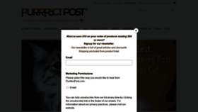 What Purrfectpost.com website looked like in 2022 (1 year ago)