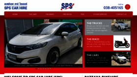 What Pattaya-carhire.com website looked like in 2022 (1 year ago)