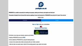 What Prodigits.co.uk website looked like in 2022 (1 year ago)