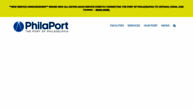 What Philaport.com website looked like in 2022 (1 year ago)