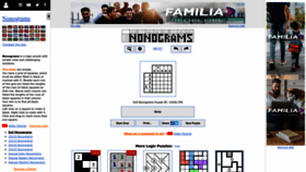 What Puzzle-nonograms.com website looked like in 2022 (1 year ago)