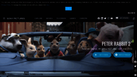 What Peterrabbit-movie.com website looked like in 2022 (1 year ago)