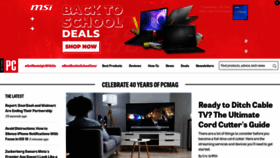 What Pcmag.com website looked like in 2022 (1 year ago)