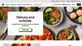 What Publix.com website looked like in 2022 (1 year ago)