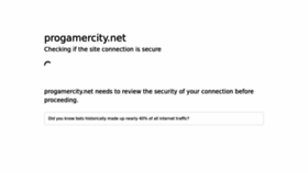 What Progamercity.net website looked like in 2022 (3 years ago)
