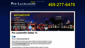 What Prolocksmithdallas-tx.com website looked like in 2022 (1 year ago)