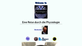 What Physiologie.cc website looked like in 2022 (1 year ago)