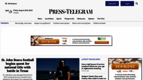 What Presstelegram.com website looked like in 2022 (1 year ago)