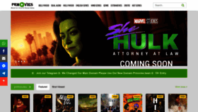 What Prmovies.lol website looked like in 2022 (1 year ago)