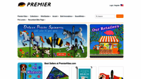 What Premierkites.com website looked like in 2022 (1 year ago)