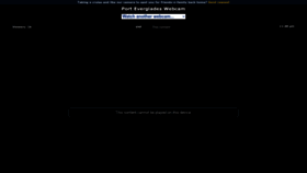 What Portevergladeswebcam.com website looked like in 2022 (1 year ago)