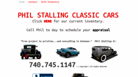 What Philstalling.com website looked like in 2022 (1 year ago)