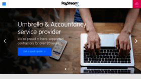 What Paystream.co.uk website looked like in 2022 (1 year ago)