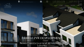 What Pawelczykdevelopment.pl website looked like in 2022 (1 year ago)