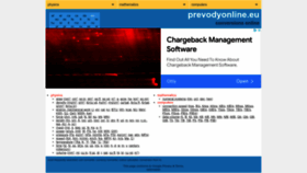 What Prevodyonline.eu website looked like in 2022 (1 year ago)