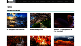 What Pixelstalk.net website looked like in 2022 (1 year ago)