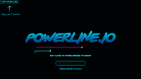 What Powerline.io website looked like in 2022 (1 year ago)