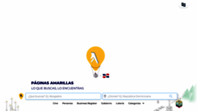 What Paginasamarillas.com.do website looked like in 2022 (1 year ago)