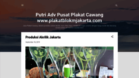 What Plakatblokmjakarta.com website looked like in 2022 (1 year ago)
