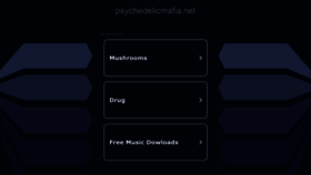 What Psychedelicmafia.net website looked like in 2022 (1 year ago)