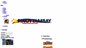 What Pinoycyberkada.com website looked like in 2022 (1 year ago)
