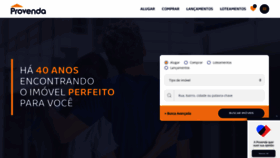 What Provenda.com.br website looked like in 2022 (1 year ago)
