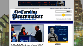 What Peacemakeronline.com website looked like in 2022 (1 year ago)