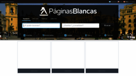 What Paginasblancas.pe website looked like in 2022 (1 year ago)