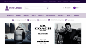 What Perfumery.com.au website looked like in 2022 (1 year ago)