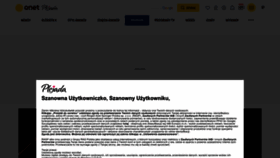 What Plejada.pl website looked like in 2022 (1 year ago)