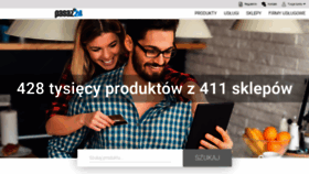 What Pasaz24.pl website looked like in 2022 (1 year ago)