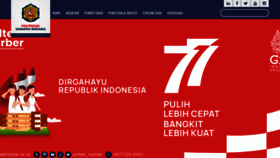 What Poltektegal.ac.id website looked like in 2022 (1 year ago)