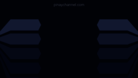 What Pinaychannel.com website looked like in 2022 (1 year ago)