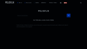 What Pelisflix.uno website looked like in 2022 (1 year ago)