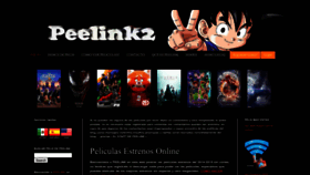 What Peelink2.com website looked like in 2022 (2 years ago)