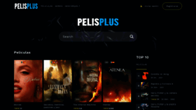 What Pelisplus.top website looked like in 2022 (1 year ago)