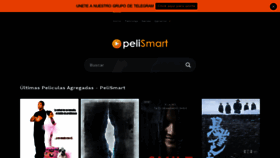 What Pelismart.tv website looked like in 2022 (1 year ago)