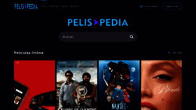 What Pelispedia.is website looked like in 2022 (1 year ago)
