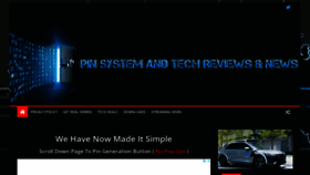 What Pinsystem.co.uk website looked like in 2022 (1 year ago)