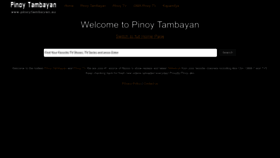What Pinoytambayan.su website looked like in 2022 (1 year ago)