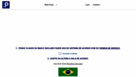 What Papinho.com website looked like in 2022 (1 year ago)