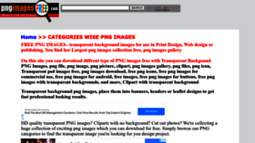 What Pngimagesfree.com website looked like in 2022 (1 year ago)