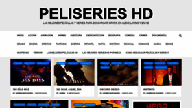 What Peliserieshd.com website looked like in 2022 (1 year ago)