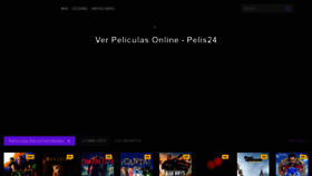 What Pelis24.blog website looked like in 2022 (1 year ago)
