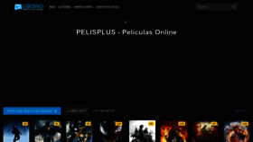 What Pelisplus.blog website looked like in 2022 (1 year ago)