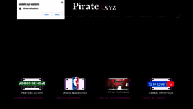 What Piratetv.xyz website looked like in 2022 (1 year ago)