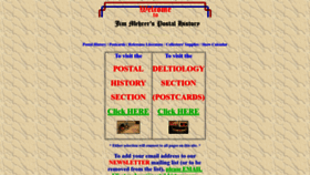 What Postal-history.com website looked like in 2022 (1 year ago)