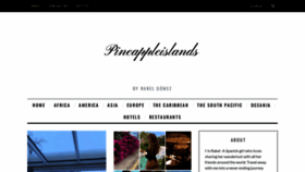 What Pineappleislands.com website looked like in 2022 (1 year ago)